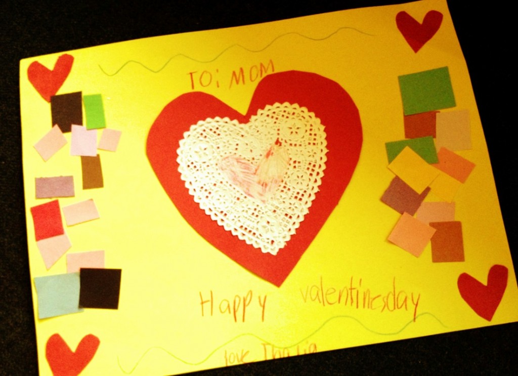 valentines day card from thal